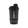 Keverőpalack Biotech Wave+ Nano 300 ml (+150 ml) Fekete (Black)