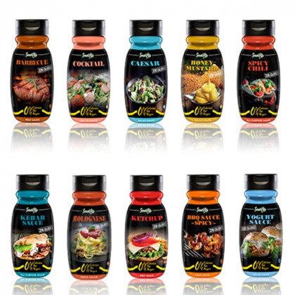 ServiVita Kalóriamentes Sós Szószok 320 ml (caloriefree salty sauces)