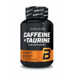 BioTechUSA Caffeine + Taurine 60 caps.