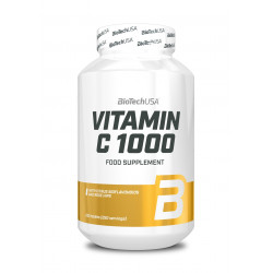 BioTechUSA Vitamin C 1000 With Bioflavonoids an Rose Hips 250 tab.