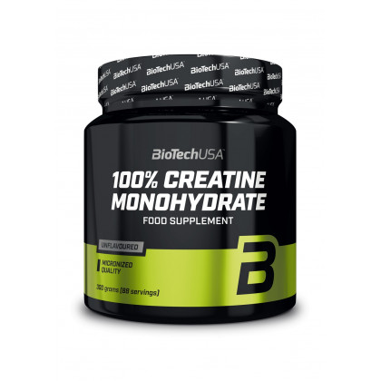 BioTechUSA 100% Micronized Creatine Monohydrate 300g