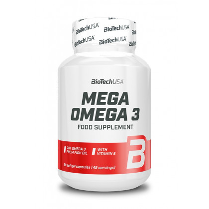 BioTechUSA Mega Omega 3 90 caps.