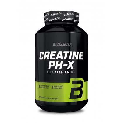 BioTechUSA Creatine PH-X 210 caps.