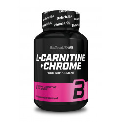 BioTechUSA L - Carnitine + Chrome - 60 kapszula