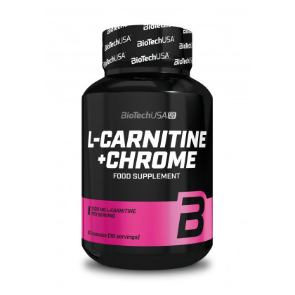 BioTechUSA L - Carnitine + Chrome - 60 kapszula