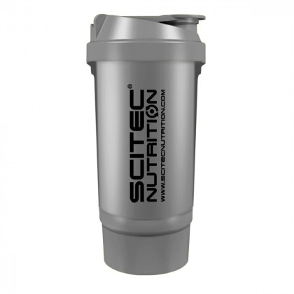 Scitec Nutrition Traveller Shaker Silver (Ezüst) 500 ml