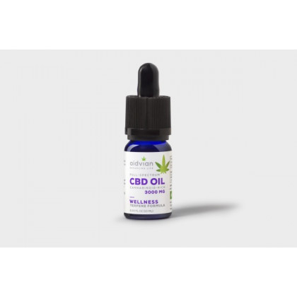AIDVIAN FULL SPECTRUM CBD OLAJ FOCUS 200 MG 10 ML