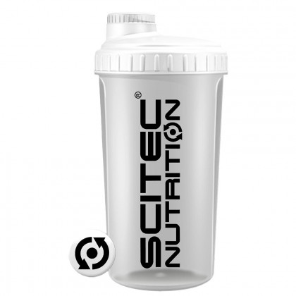 Scitec Nutrition Shaker White Opaque (Átlátszó) 700ml