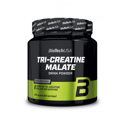 BioTechUSA Tri Creatine Malate 300 g unfalvoured (ízesítetlen)