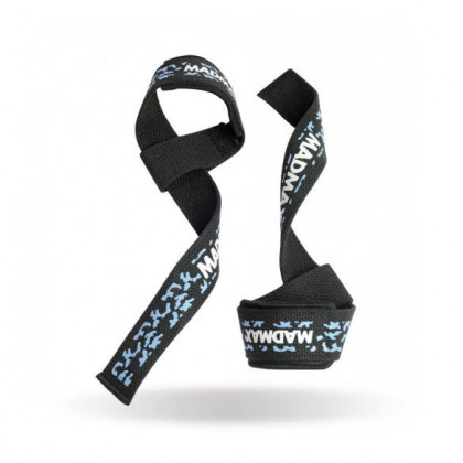 MADMAX CAMO STRAPS FELHÚZÓ HEVEDER BLACK/BLUE