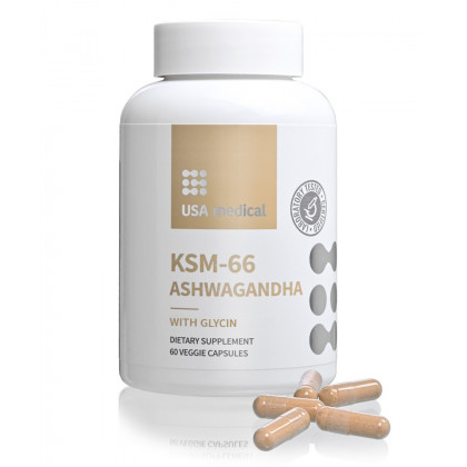 USA medical ASHWAGANDHA KSM-66 kapszula 60 db